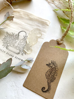 Seahorse Rubber Stamp, 5 of 6