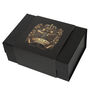 Mens Luxury Plain Pastel Pink Tie Gift Box Set, thumbnail 3 of 4