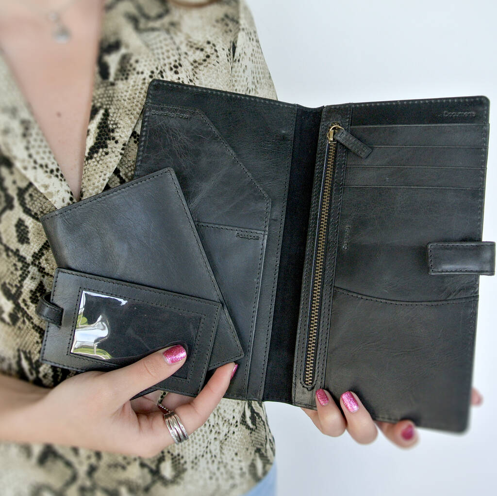 Travel Wallet, Passport Cover And Luggage Tag, 1 of 12