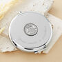80th Birthday 1946 Sixpence Coin Compact Mirror, thumbnail 1 of 9