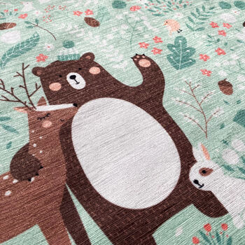 Cushion Cover For Kids, Deer, Bear, Fox, Rabbit Themed, 6 of 7