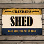 Personalised Garage Or Shed Sign, thumbnail 2 of 6