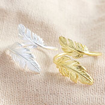 Adjustable Feather Ring, 3 of 8