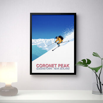 Coronet Peak Ski Resort Poster, 3 of 6
