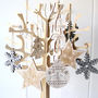 Wooden Nordic Hanging Decorations, thumbnail 2 of 2