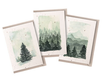 Winter Tree Plantable Seed Card, 4 of 8