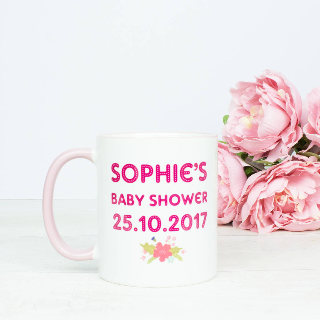 Personalised Baby Shower Gift Mug By Tea Please | Notonthehighstreet.com