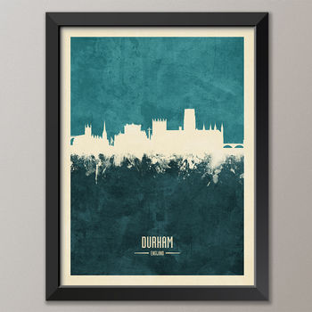 Durham Skyline Print And Box Canvas, 3 of 6
