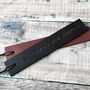Custom Italian Leather Bookmark, thumbnail 6 of 12