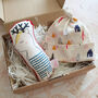 Baby Hat And Rattle Gift Set, thumbnail 5 of 12