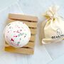 Holly Berry And Mistletoe Aromatherapy Bath Bomb, thumbnail 1 of 2