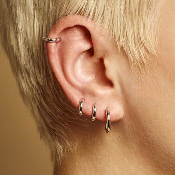 Mini Huggie Hoop Earrings, 3 of 6