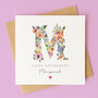 Personalised Wildflower Retirement Card For Her, thumbnail 2 of 6