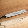 Personalised Teachers Gift Pewter And Leather Bookmark, thumbnail 6 of 10