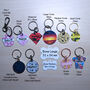 Tiny Hearts Personalised Pet ID Tag, thumbnail 6 of 6