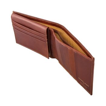 Personalised Leather Trifold Wallet. 'The Gallucio', 7 of 12