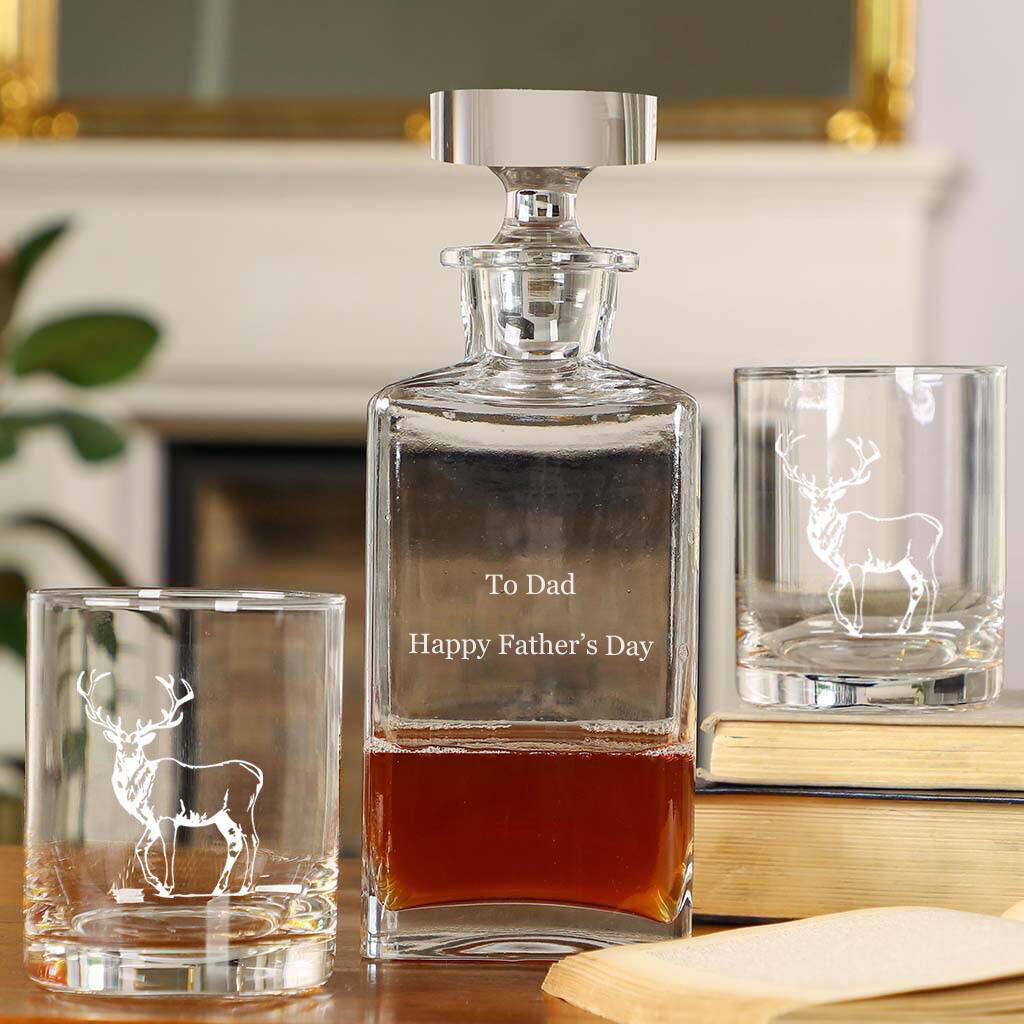 Personalised Decanter And Tumblers Set, 1 of 8