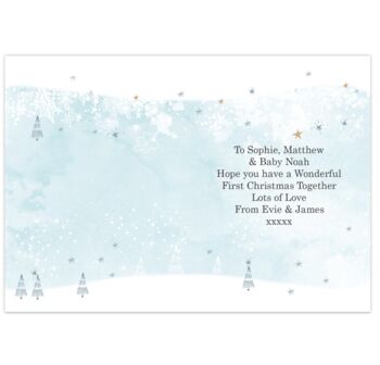 Personalised Our 1st Christmas, 2 of 3