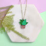 Little House Plant Charm Necklace, thumbnail 1 of 3