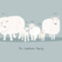 Personalised Sheep And Lamb Portrait, thumbnail 4 of 4