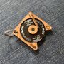 Mini Record Player Keyring With Spinning Disc, thumbnail 4 of 6