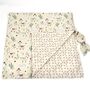 Baby Swaddle Blanket Reversible With Attachable Teether, thumbnail 1 of 9