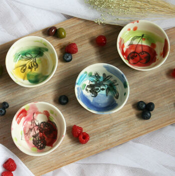 Cherry Bowl, Berry Bowl, Trinket Tapas Dish, 5 of 5