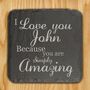 Personalised Heartfelt Slate Keepsake, thumbnail 3 of 6