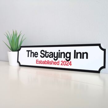Home Bar Sign Personalised, 5 of 5