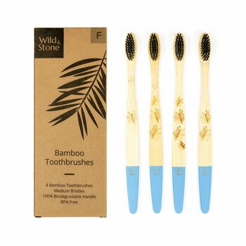 Adult Bamboo Toothbrush Pack, 2 of 11