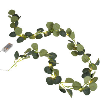Artificial Eucalyptus Decorative Garland 2 M, 3 of 3