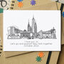 'We're Going To…' Surprise Holiday Reveal Skyline Card, thumbnail 2 of 9