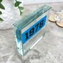 Personalised Year Milestone Crystal Token For Birthday Or Anniversary Gift, thumbnail 7 of 7
