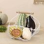 Personalised Handwoven Garden Trug Basket, thumbnail 4 of 11