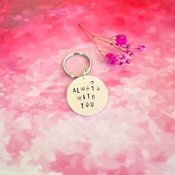 Always With You Hand Stamped Pocket Token Gift, 6 of 7
