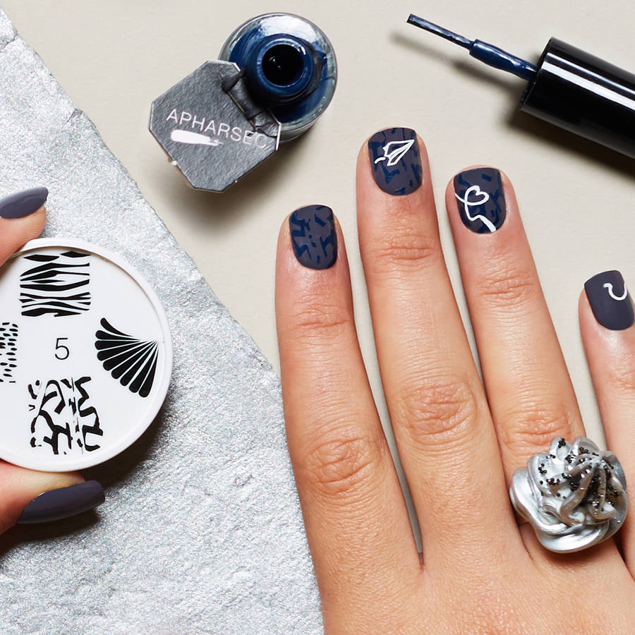 The Tailor's Choice Nail Art Stamp By Apharsec | notonthehighstreet.com