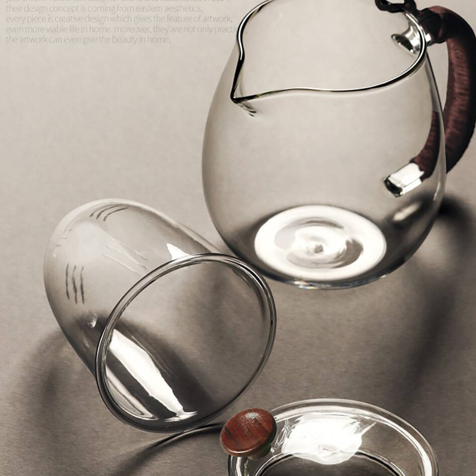 Double Walled Glass Teapot By Rendy Shop Uk