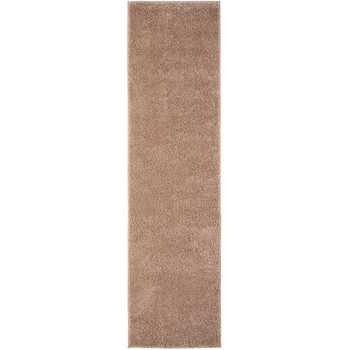 The Rugs Plain Beige Shaggy Rug, 9 of 12