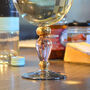 Personalised Gin Balloon Glass Pink And Blue, thumbnail 2 of 2