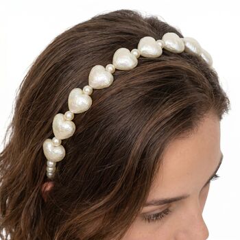Pearl Heart Headband, 2 of 2