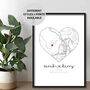 Personalised Engagement Gift, Proposal Location Print, thumbnail 1 of 7