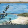 St Ives, Cornwall, Upcycled Collage Blank Card, thumbnail 1 of 3