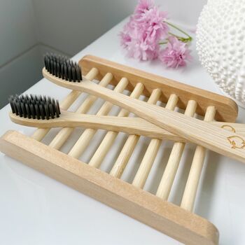 Sustainable Bamboo Toothbrush Set, 6 of 6