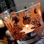 Floral Pumpkin Hand Painted Candle Holders, thumbnail 3 of 6