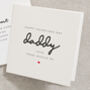 Personalised Daddy Valentines Card, thumbnail 1 of 2