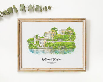 Wedding Gift Venue Sketch, 12 of 12
