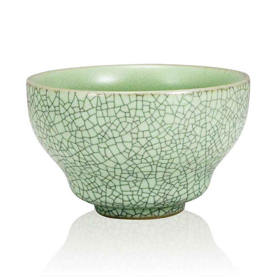 ru crackle glaze ceramic teapot gift set by the exotic teapot