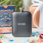 Personalised 70th Birthday Year Hip Flask, thumbnail 3 of 7