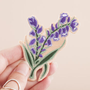Bluebell Embroidered Patch, 2 of 7