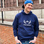Personalised Team Sports Embroidered Hoodie, thumbnail 1 of 3